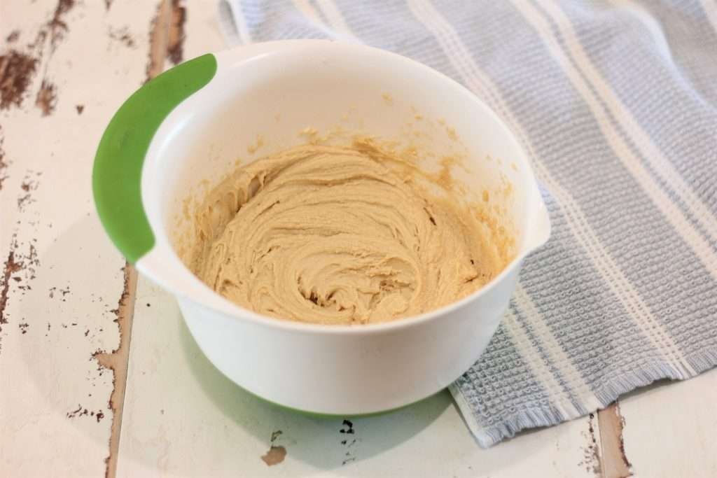 Cookie Batter in bowl