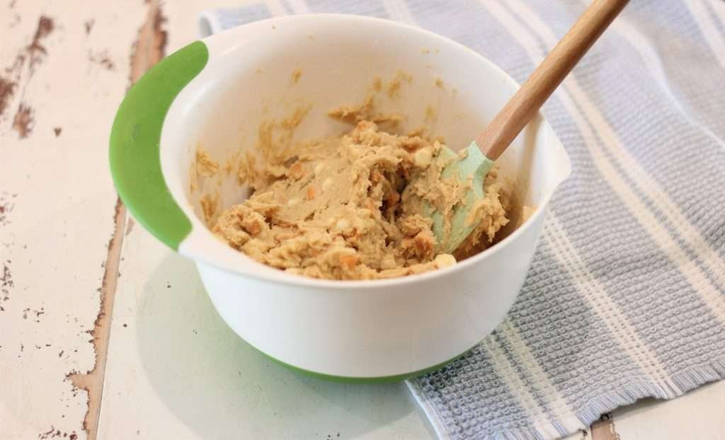 Cookie Batter with butterscotch and white chocolate chips